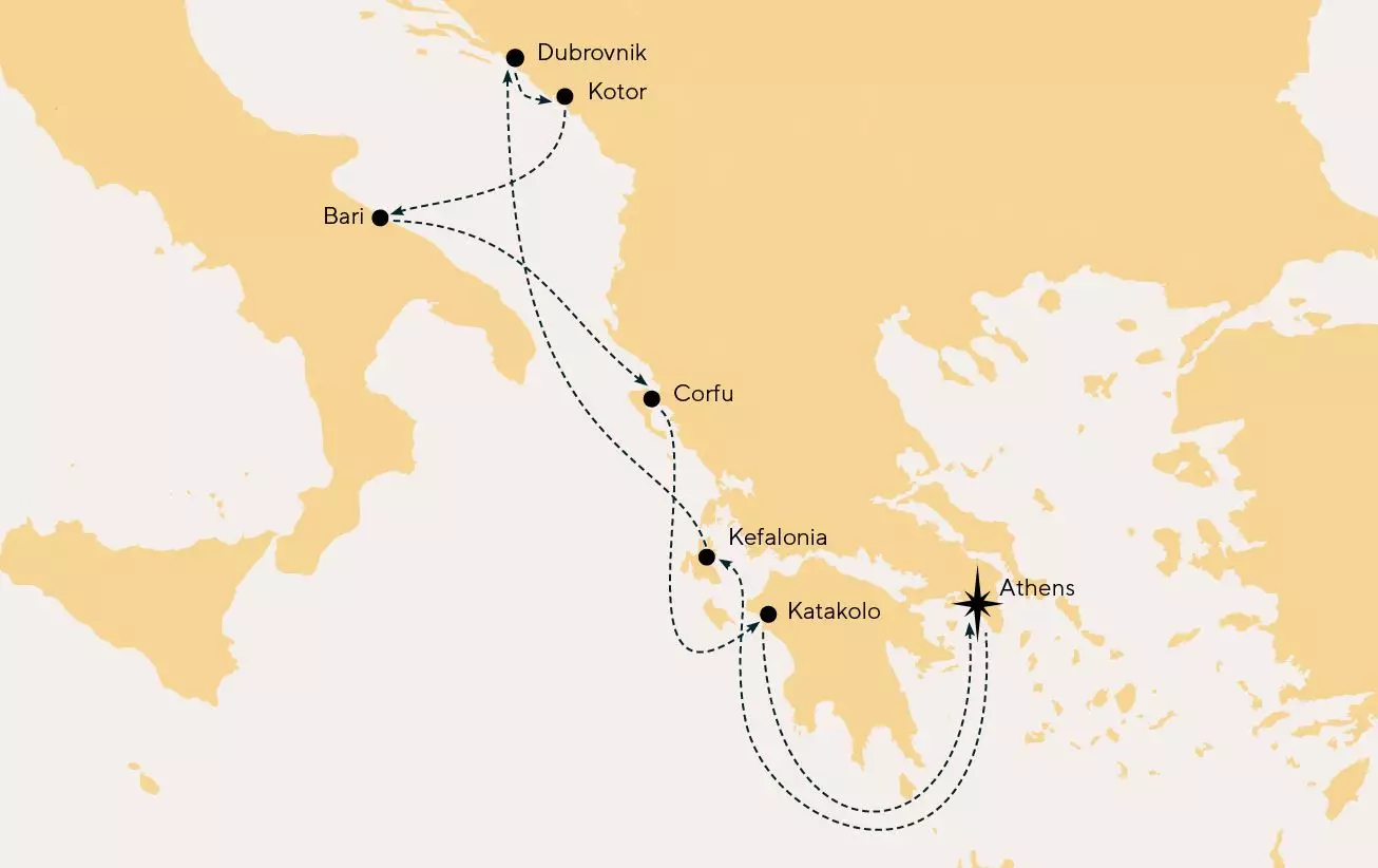 Adriatico Paradisiaco 7 notti Sabato-Sabato Aprile, Maggio, Ottobre, Novembre