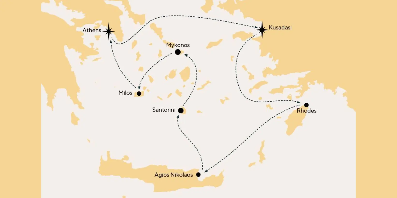 Egeo Idilliaco 7 notti Sabato-Sabato da Aprile ad Ottobre 2026